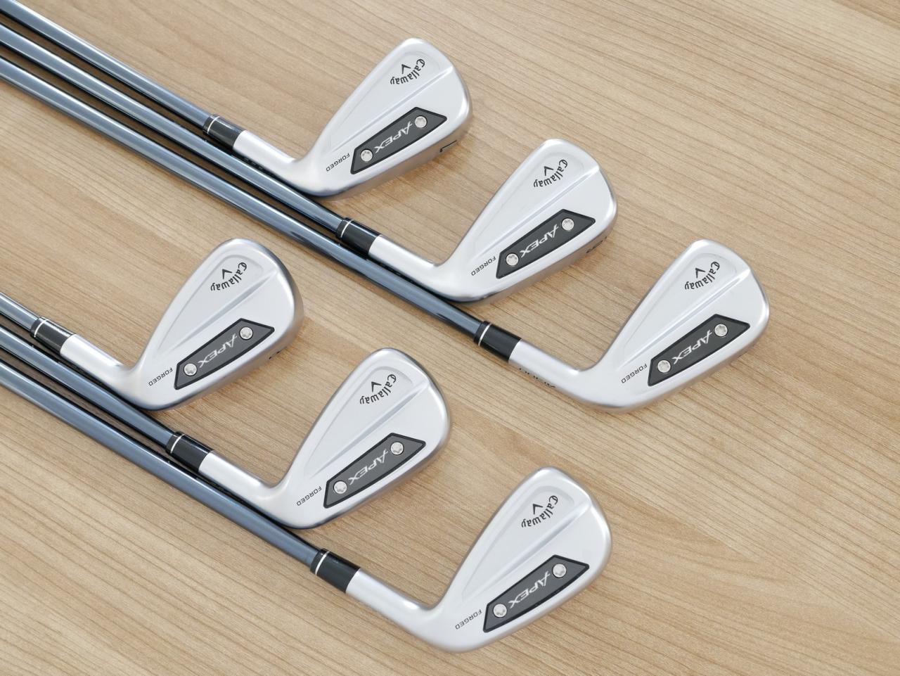 Iron set : Callaway : ชุดเหล็ก Callaway APEX Ai300 Forged (รุ่นล่าสุด ออกปี 2024) มีเหล็ก 5-Pw (6 ชิ้น) ก้านกราไฟต์ UST Mamiya RECOIL DART 6 Flex R