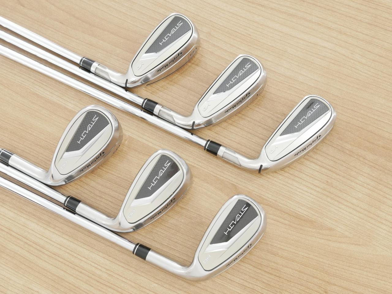 Iron set : Taylormade : ชุดเหล็ก Taylormade Stealth HD (ออกปี 2022 Japan Spec. ใบใหญ่มาก ตีง่ายสุดๆ) มีเหล็ก 6-Pw,Sw (6 ชิ้น) ก้านเหล็ก KBS Max MT 80 Flex S