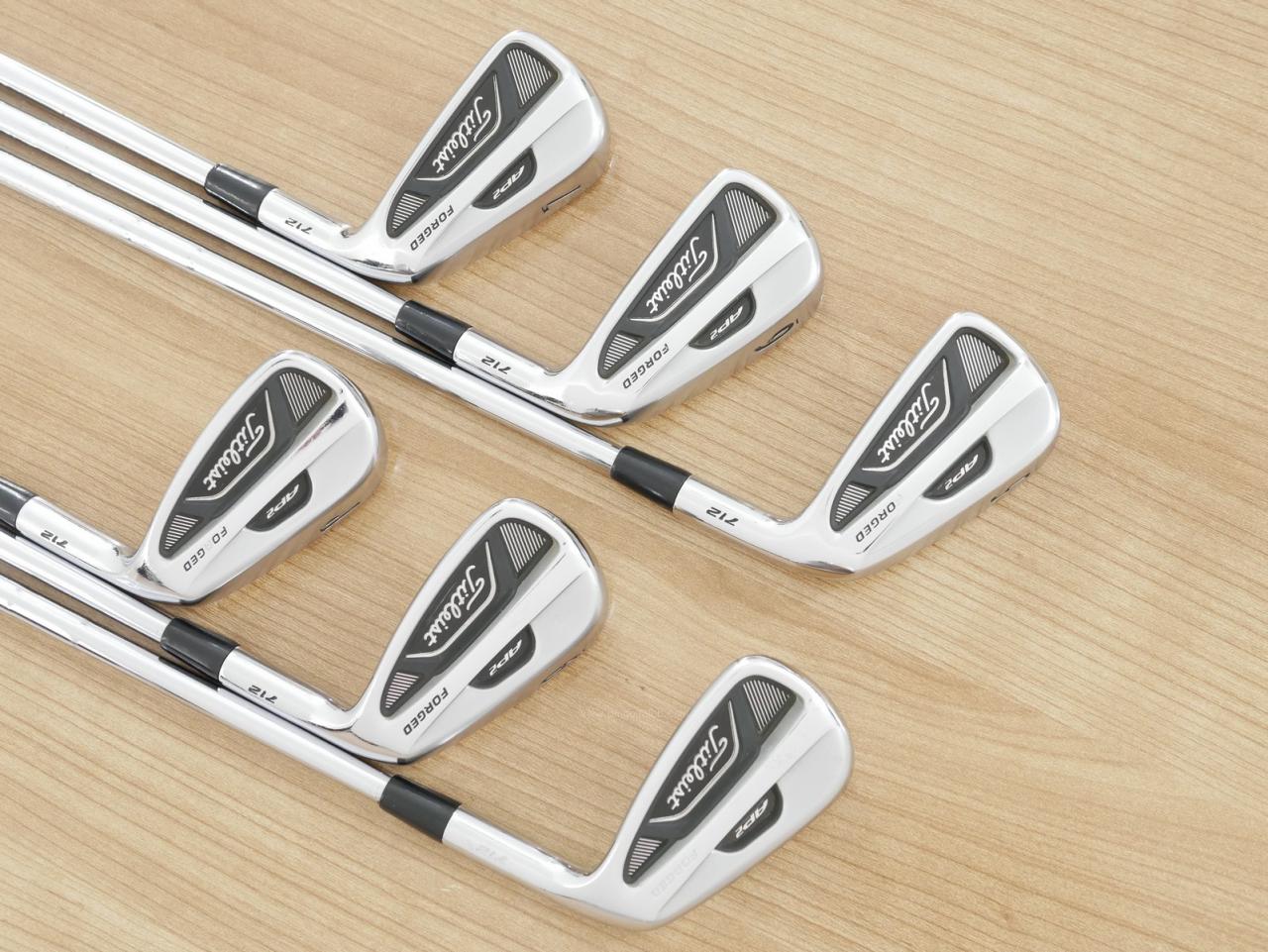 Iron set : Titleist : ชุดเหล็ก Titleist AP2 712 Forged มีเหล็ก 5-Pw (6 ชิ้น) ก้านเหล็ก KBS Tour Flex S