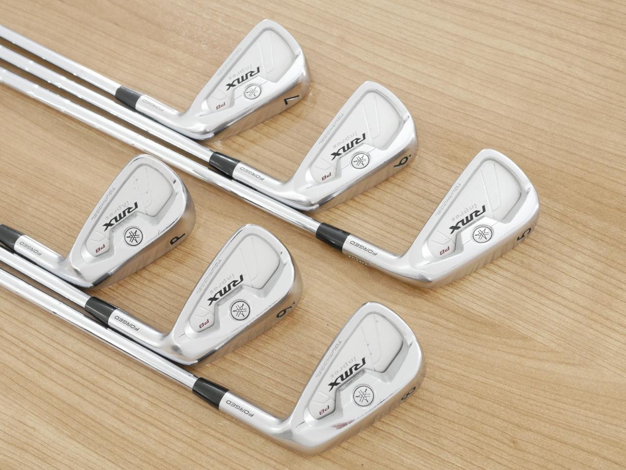 Iron set : Yamaha : ชุดเหล็ก Yamaha Inpres RMX Tourmodel PB Forged (ปี 2016) มีเหล็ก 5-Pw (6 ชิ้น) ก้านเหล็ก NS Pro Rmx 95 Flex S