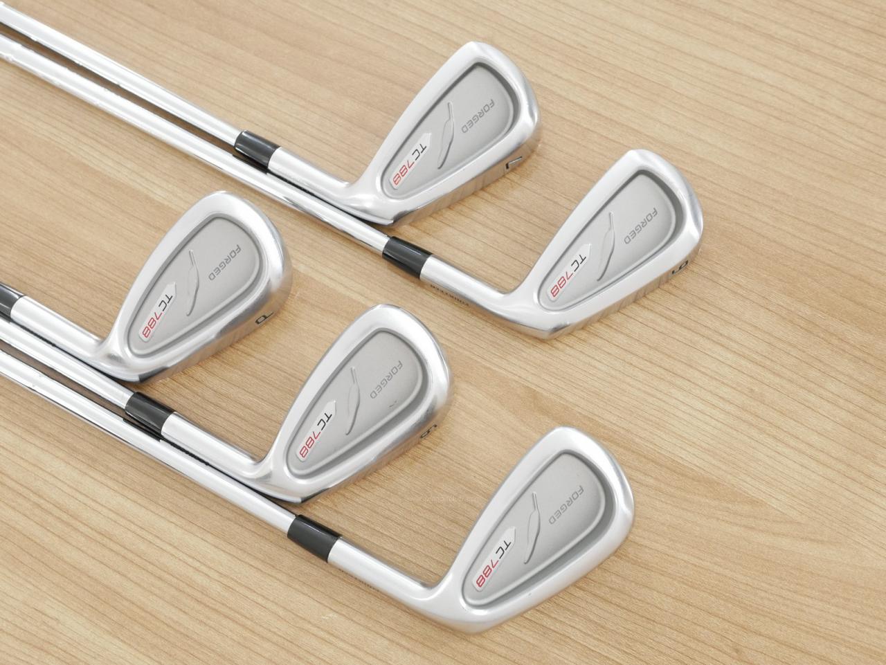 Iron set : Fourteen : ชุดเหล็ก Fourteen TC788 Forged (ออกปี 2018 นุ่มมากๆ) มีเหล็ก 6-Pw (5 ชิ้น) ก้านเหล็ก KBS Tour 90 Flex S