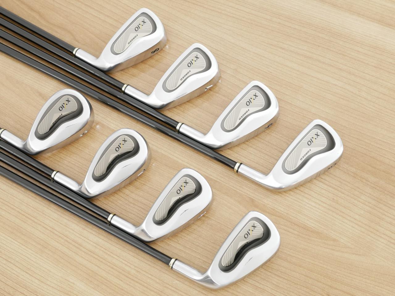 Iron set : XXIO : ชุดเหล็ก XXIO Forged มีเหล็ก 5-Pw,As,Sw (8 ชิ้น) ก้านกราไฟต์ MX-1000 Flex S