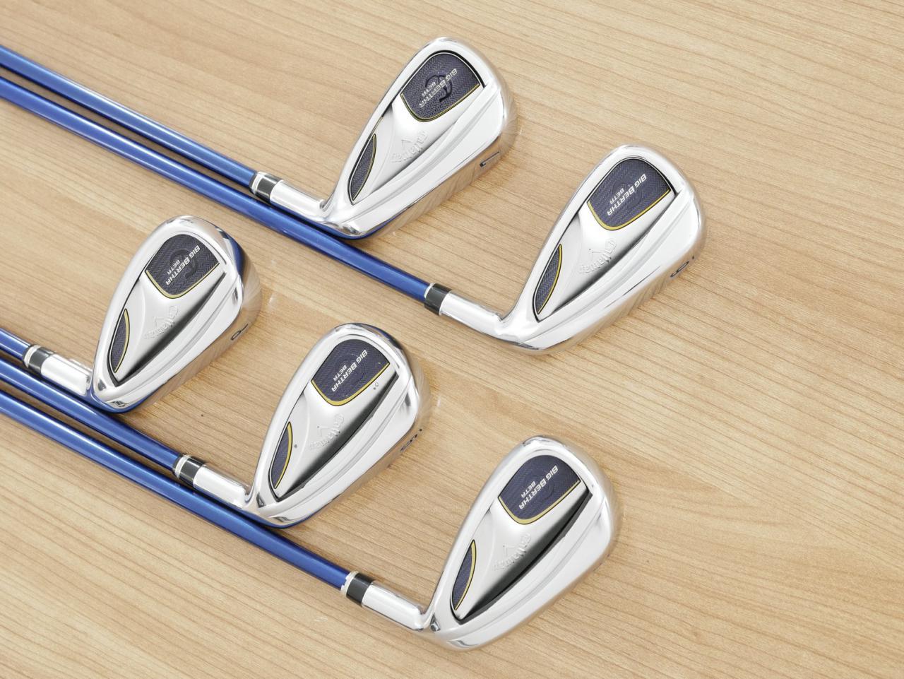 Iron set : Callaway : ชุดเหล็ก Callaway Big Bertha Beta (ปี 2018) มีเหล็ก 6-Pw (5 ชิ้น) ก้านกราไฟต์ Flex R2