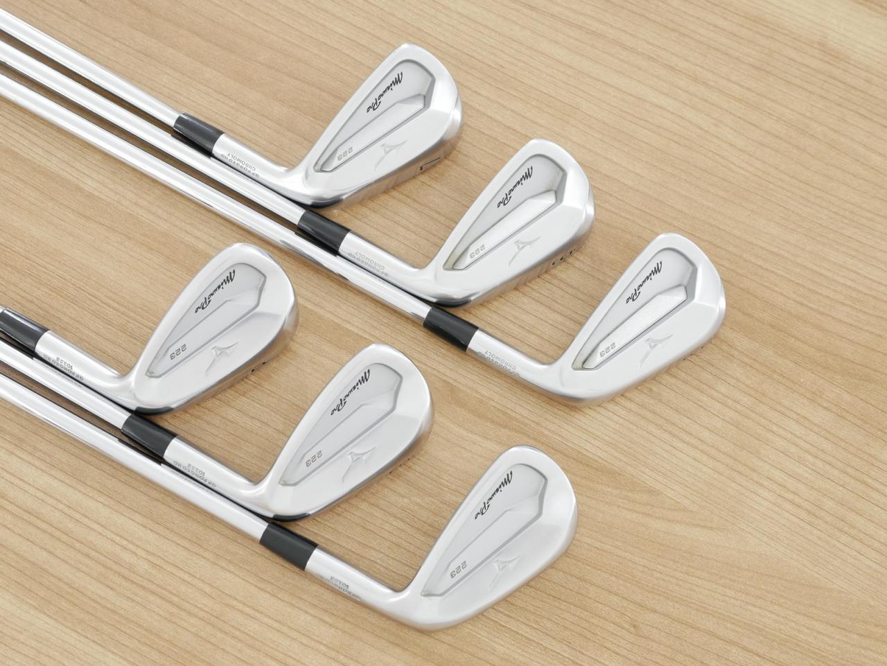Iron set : Mizuno : ชุดเหล็ก Mizuno Pro 223 Forged (รุ่นปี 2023 นุ่มมาก แน่น คมมากๆ) มีเหล็ก 5-Pw (6 ชิ้น) ก้านเหล็ก NS Pro 950 NEO Flex R