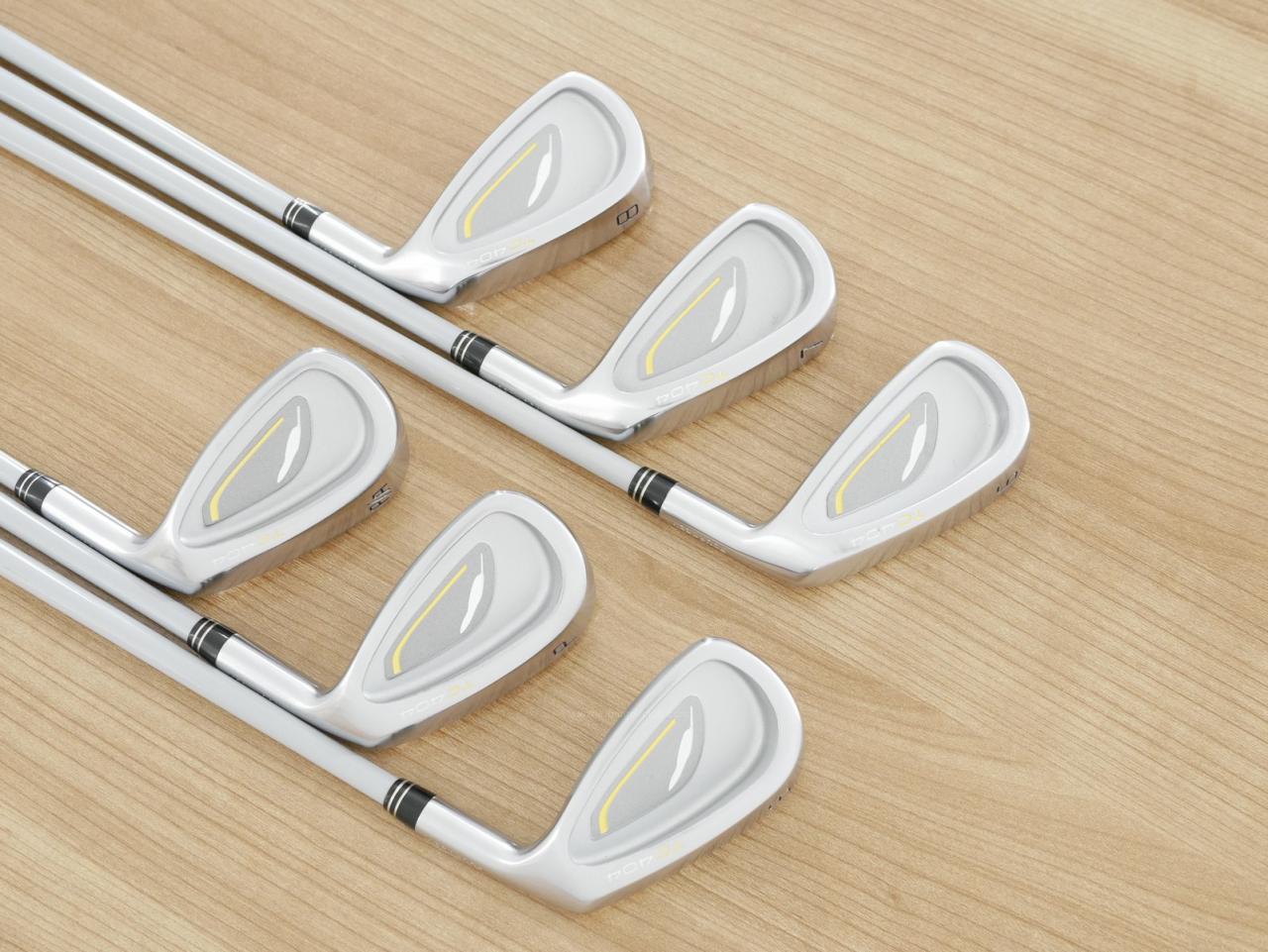Iron set : Fourteen : ชุดเหล็ก Fourteen TC-404 (ปี 2018 ใบใหญ่ ตีไกลมาก เหล็ก 7 Loft 28) มีเหล็ก 6-Pw,Aw (6 ชิ้น) ก้านกราไฟต์ Flex R