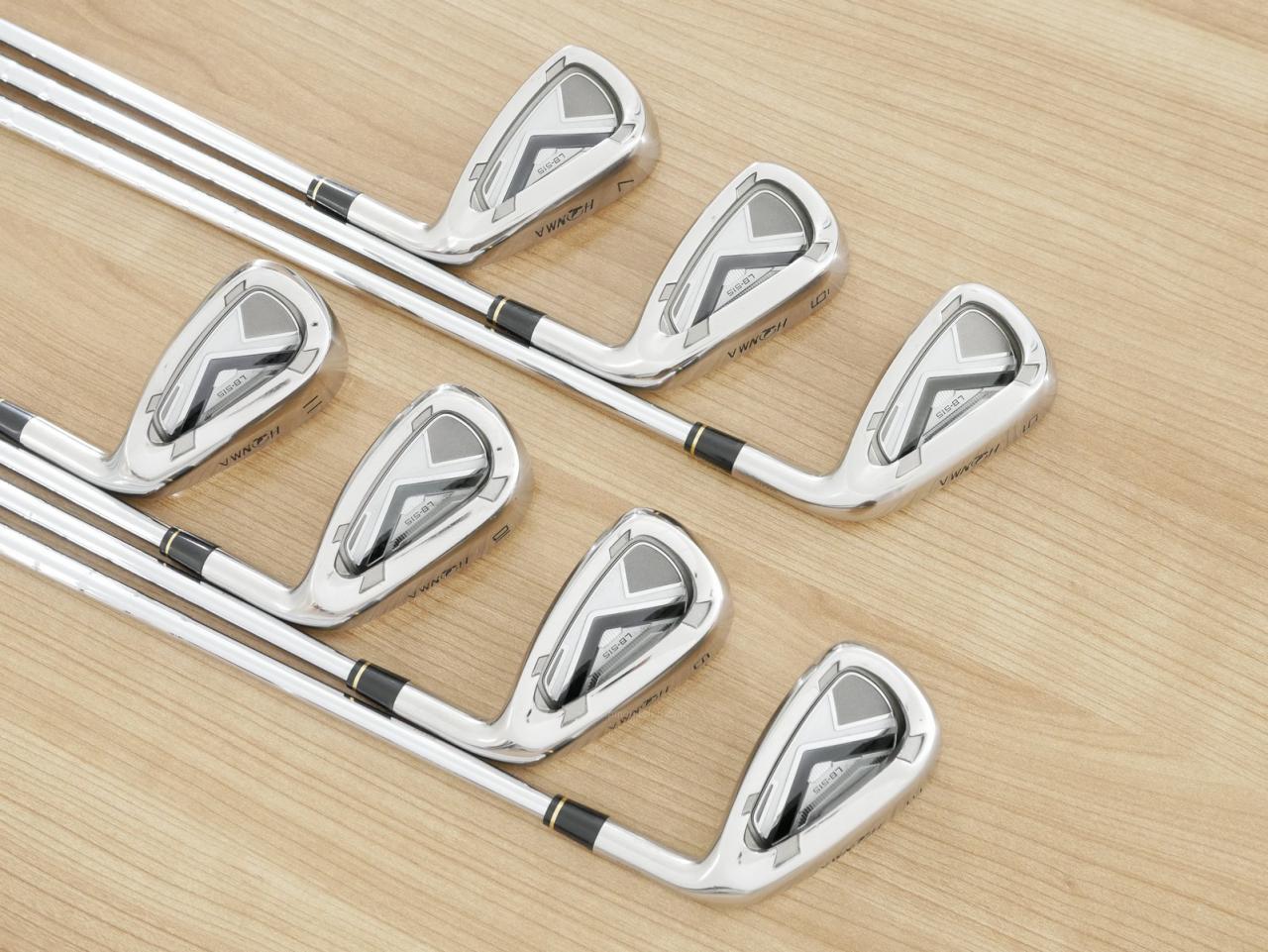 Iron set : Honma : ชุดเหล็ก Honma LB-515 (ใบใหญ่มาก หน้าเด้ง ตีง่ายมาก) มีเหล็ก 5-11 (7 ชิ้น) ก้านเหล็ก NS Pro 850 Flex S