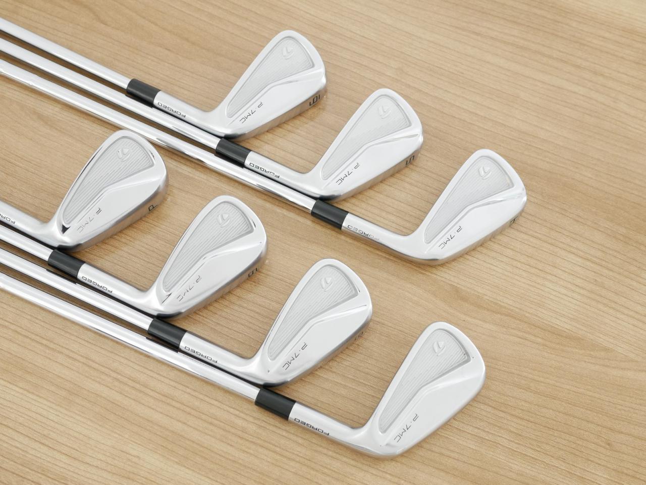 Iron set : Taylormade : ชุดเหล็ก Taylormade P7MC Forged (ซีรี่ย์ท้อปสุด ออกปี 2021) มีเหล็ก 4-Pw (7 ชิ้น) ก้านเหล็ก NS Pro Modus 105 Flex S