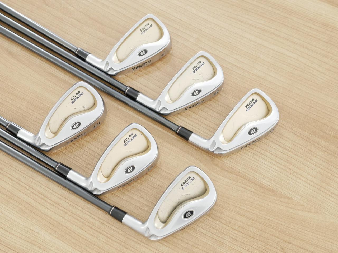 Iron set : Honma : Honma Beres MG703 (หน้าเด้ง) มีเหล็ก 5-10 (6 ชิ้น เทียบเท่า 5-Pw) ก้านกราไฟต์ Fujikura Motore Speeder 60i Flex S