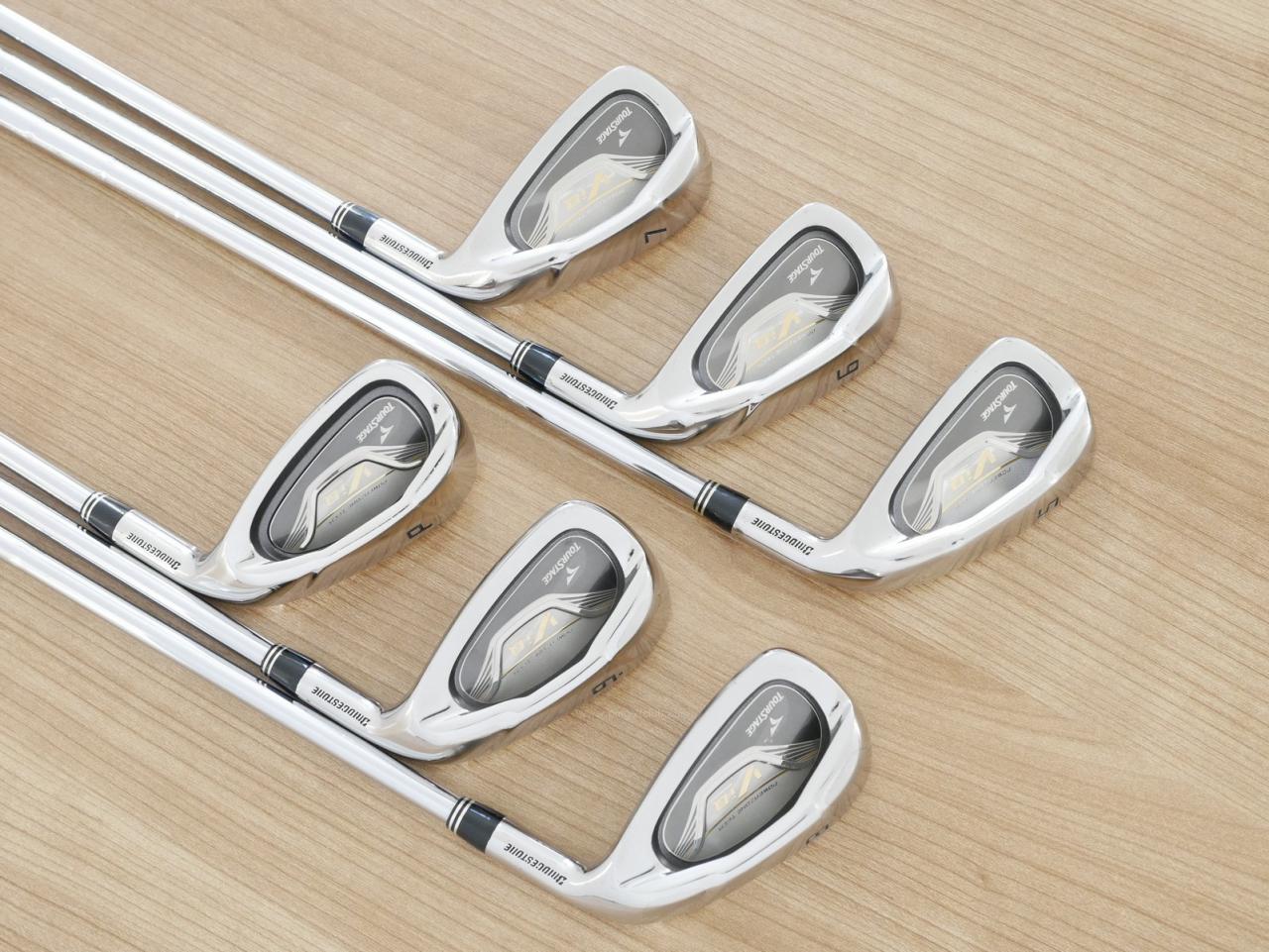 Iron set : Tourstage : ชุดเหล็ก Tourstage VIQ (Titanium) มีเหล็ก 5-Pw (6 ชิ้น) ก้านเหล็ก NS Pro 900 Flex S