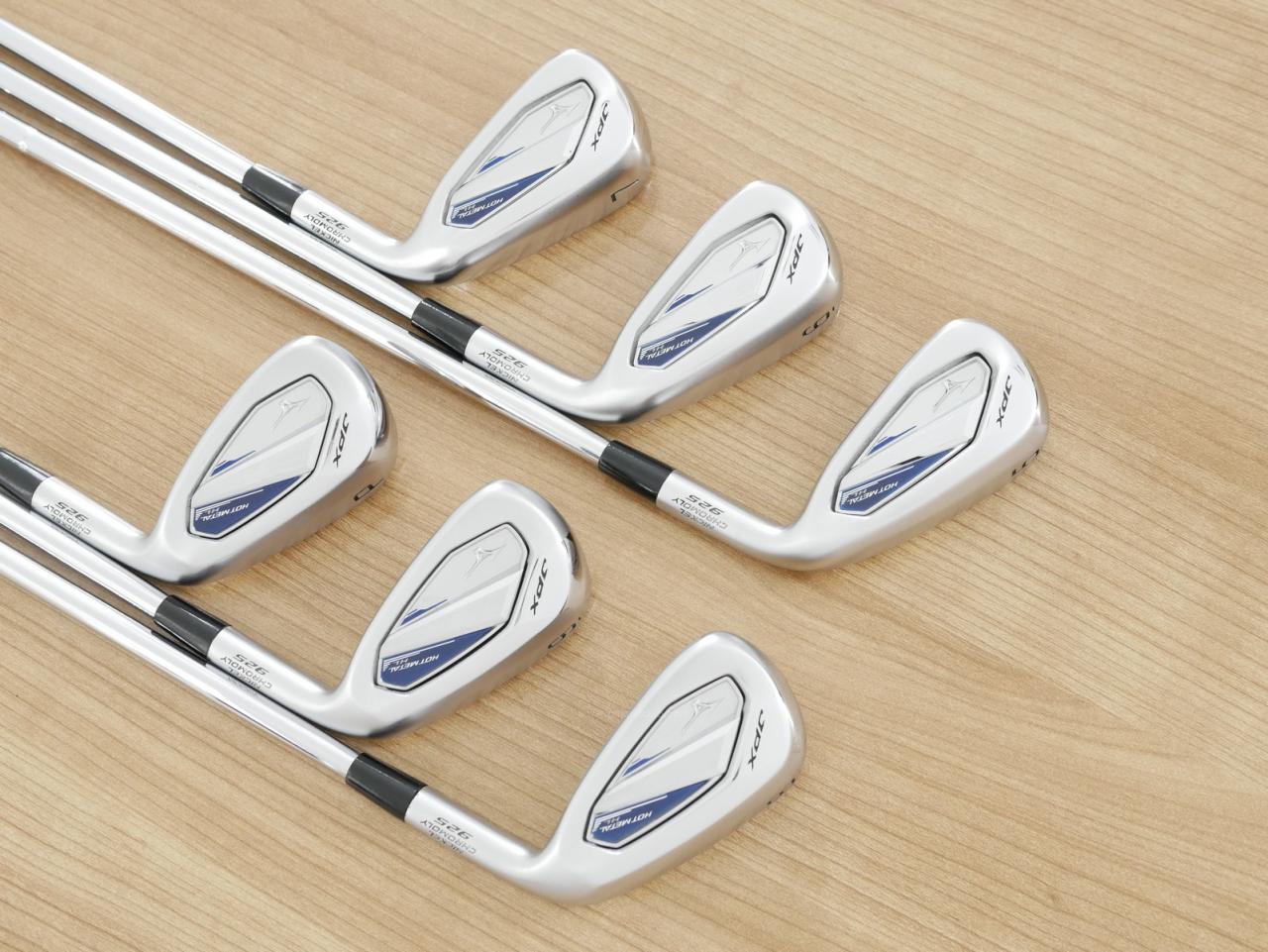 Iron set : Mizuno : ชุดเหล็ก Mizuno JPX 925 Hot Metal HL (ปี 2025 ตัวท๊อป ตีง่าย นุ่ม ไกลมาก) มีเหล็ก 5-Pw (6 ชิ้น) ก้านเหล็ก NS Pro 950 NEO Flex R