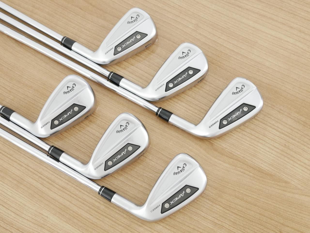 Iron set : Callaway : ชุดเหล็ก Callaway APEX Ai300 Forged (รุ่นล่าสุด ออกปี 2024) มีเหล็ก 5-Pw (6 ชิ้น) ก้านเหล็ก NS Pro 950 NEO Flex S