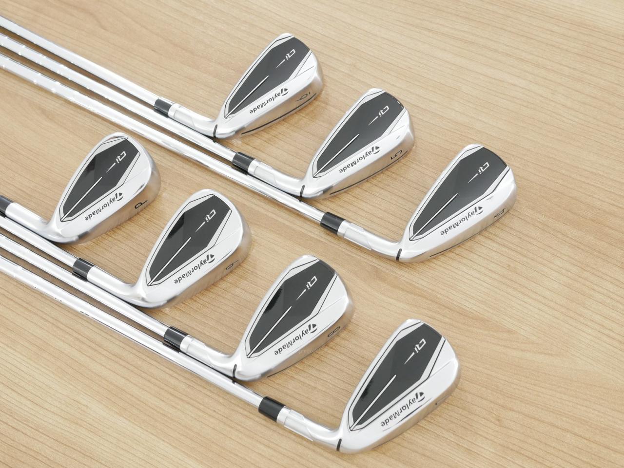 Iron set : Taylormade : ชุดเหล็ก Taylormade Qi (ออกปี 2024 Japan Spec.) มีเหล็ก 4-Pw (7 ชิ้น) ก้านเหล็ก NS Pro 910GH Flex S