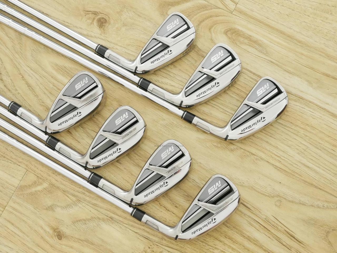 Iron set : Taylormade : ชุดเหล็ก Taylormade M5 (ออกปี 2019) มีเหล็ก 4-Pw (7 ชิ้น) ก้านเหล็ก XP100 S300