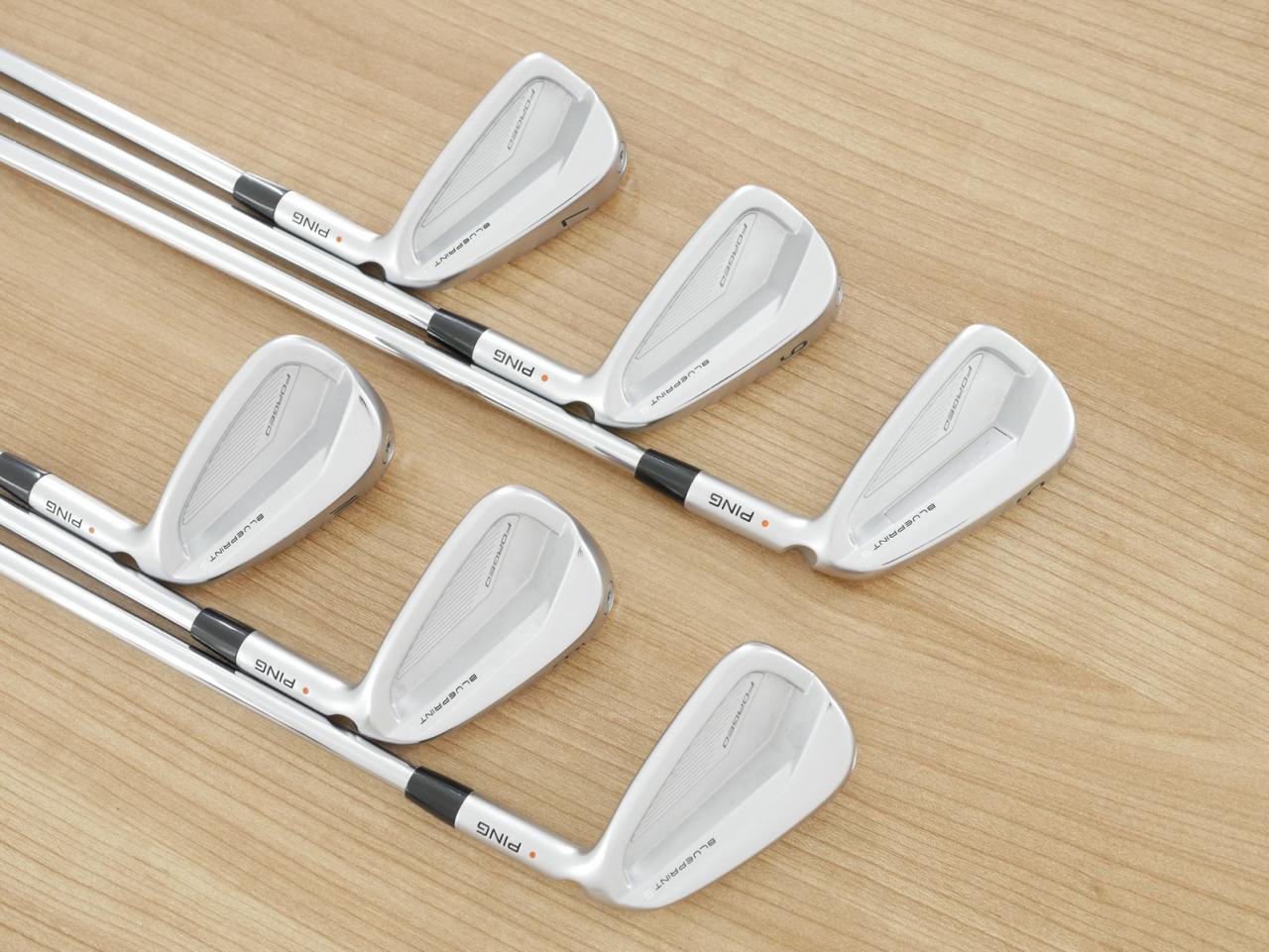 Iron set : Ping : ชุดเหล็ก Ping Blueprint S Forged (รุ่นล่าสุด ออกปี 2024 นุ่ม คม) มีเหล็ก 5-Pw (6 ชิ้น) ก้านเหล็ก Dynamic Gold 95 S200