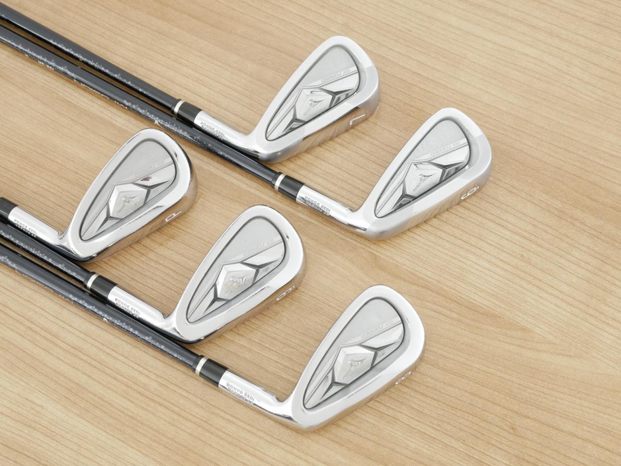 Iron set : Mizuno : ชุดเหล็ก Mizuno GX Forged (ปี 2019) มีเหล็ก 6-Pw (5 ชิ้น) ก้านกราไฟต์ Flex SR