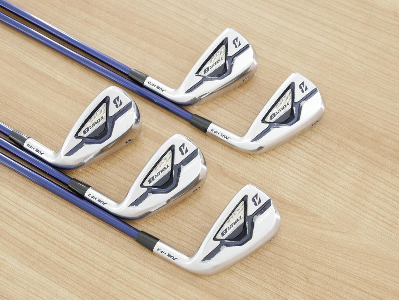 Iron set : Bridgestone : ชุดเหล็ก Bridgestone Tour B JGR HF3 Forged (ปี 2020 ตีไกลมากๆ) มีเหล็ก 6-Pw (5 ชิ้น) ก้านกราไฟต์ Tour AD Flex R