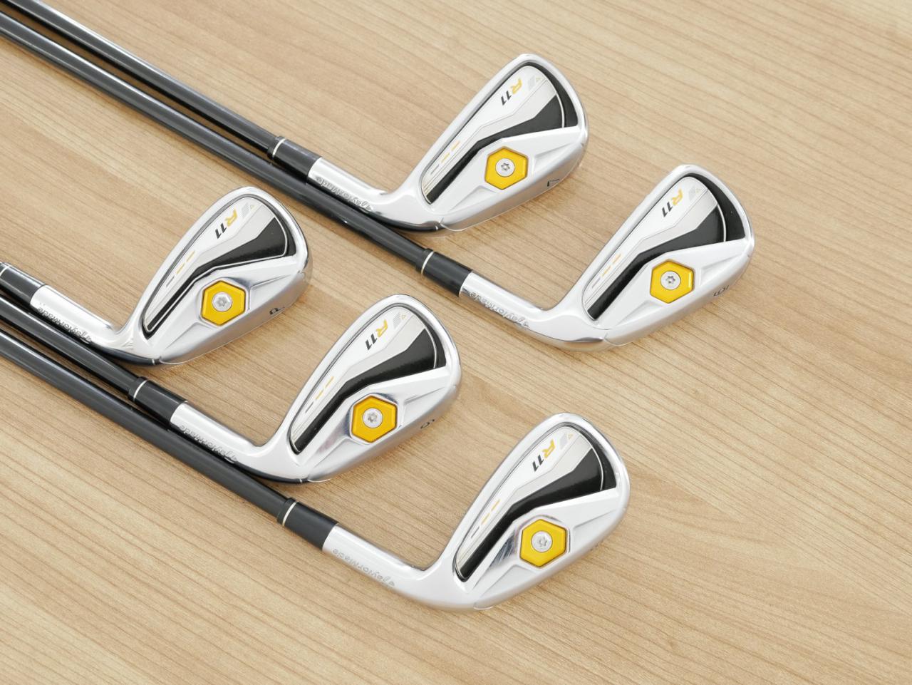 Iron set : Taylormade : ชุดเหล็ก Taylormade R11 มีเหล็ก 6-Pw (5 ชิ้น) ก้านกราไฟต์ Flex R