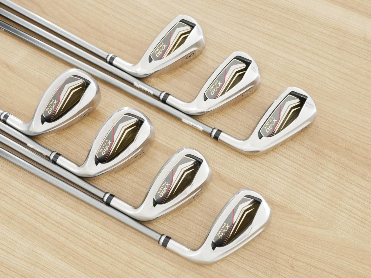 Iron set : XXIO : ชุดเหล็ก XXIO Prime 12 (รุ่นท๊อปสุด ปี 2024 ท๊อปสุด ตีง่าย ไกล) มีเหล็ก 6-Pw,Aw,Sw (7 ชิ้น) ก้านกราไฟต์ SP-1200 Flex R