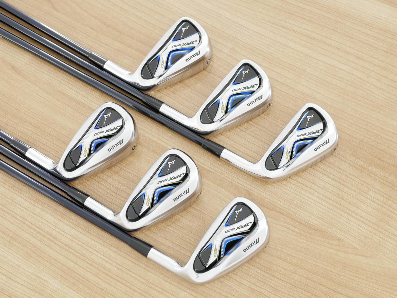 Iron set : Mizuno : ชุดเหล็ก Mizuno JPX 800 AD Forged มีเหล็ก 5-Pw (6 ชิ้น) ก้านกราไฟต์ Flex R
