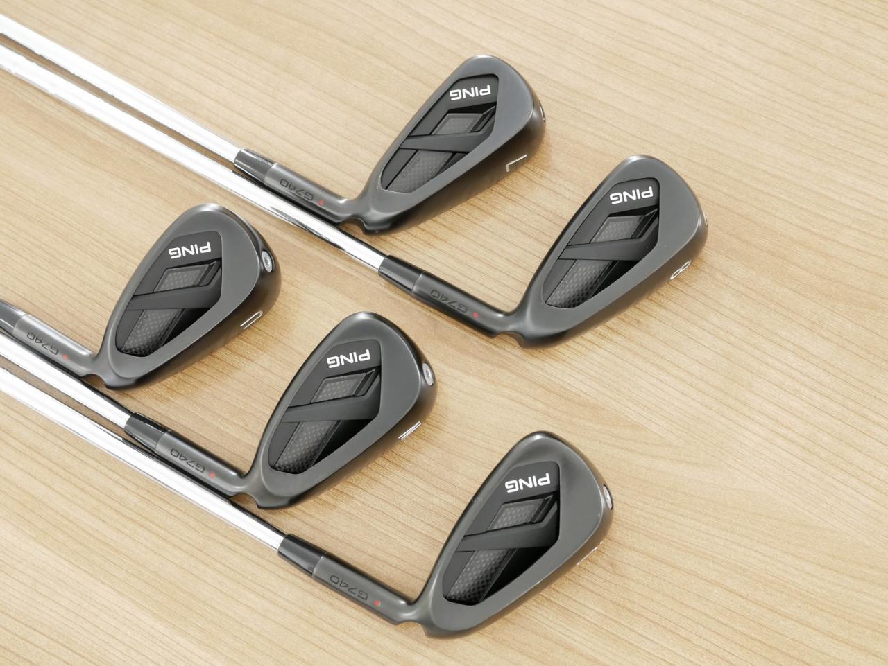 Iron set : Ping : ชุดเหล็ก Ping G740 Midnight Edition (รุ่นล่าสุด ออกปี 2026 ตีง่ายมากๆ ไกลมาก) มีเหล็ก 7-Pw,Aw (5 ชิ้น) ก้านเหล็ก NS Pro 950 NEO Flex S