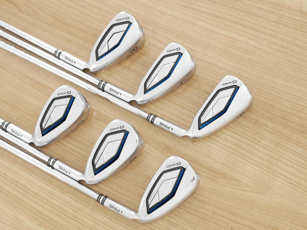 Iron set : Ping : ชุดเหล็ก Ping G440 (รุ่นล่าสุด ออกปี 2025 Japan Spec. ใบใหญ่ ง่าย ไกล) มีเหล็ก 6-Pw,Aw (6 ชิ้น) ก้านเหล็ก NS Pro 950 NEO Flex S