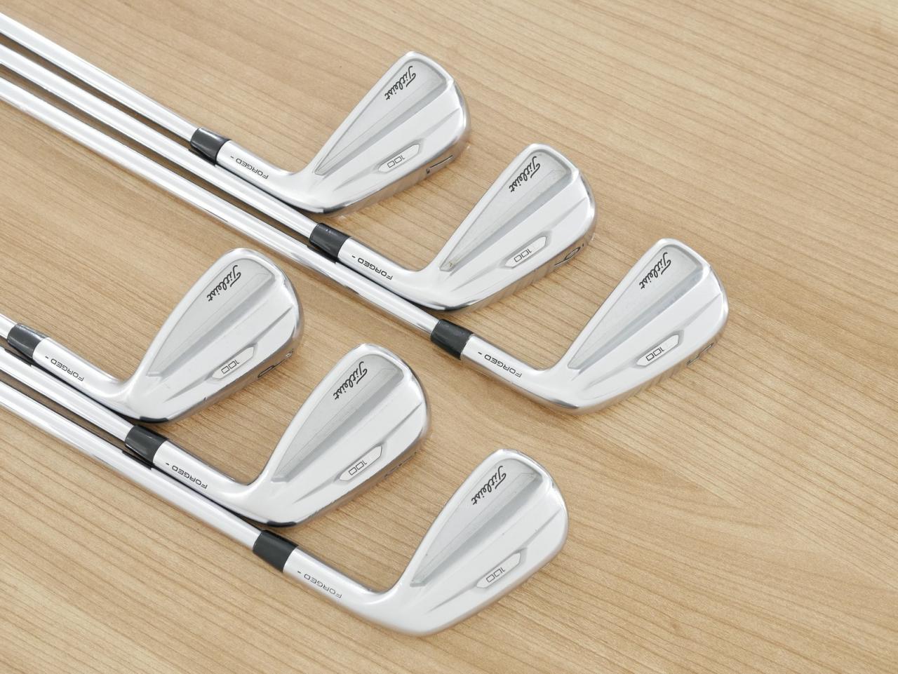 Iron set : Titleist : ชุดเหล็ก Titleist T100 Forged (รุ่นปี 2022) มีเหล็ก 5-Pw (6 ชิ้น) ก้านเหล็ก NS Pro Modus 115 Flex S 