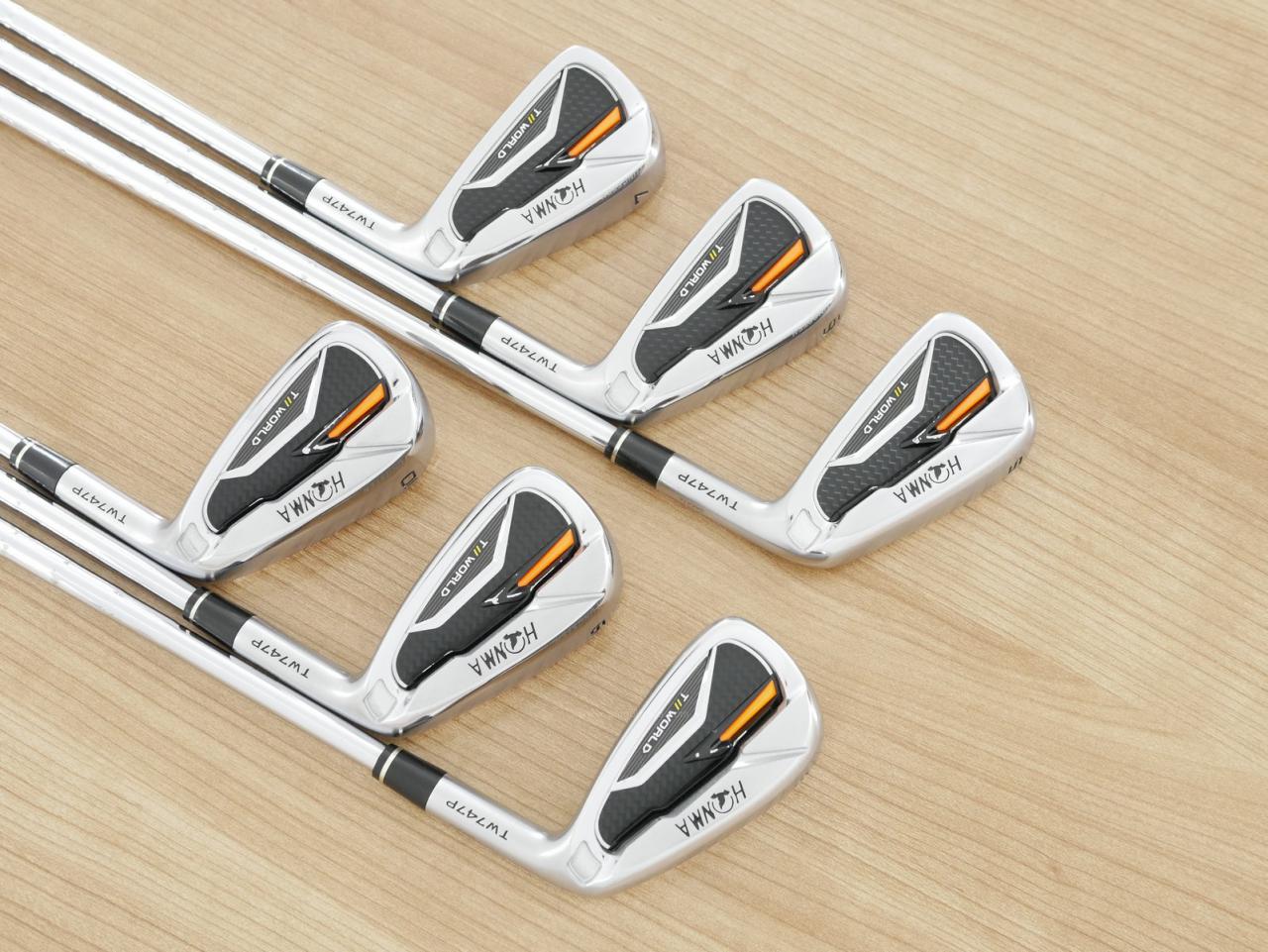 Iron set : Honma : ชุดเหล็ก Honma Tour World TW747P (ออกปี 2019) มีเหล็ก 5-10 (6 ชิ้น) ก้านเหล็ก NS Pro Modus Flex S
