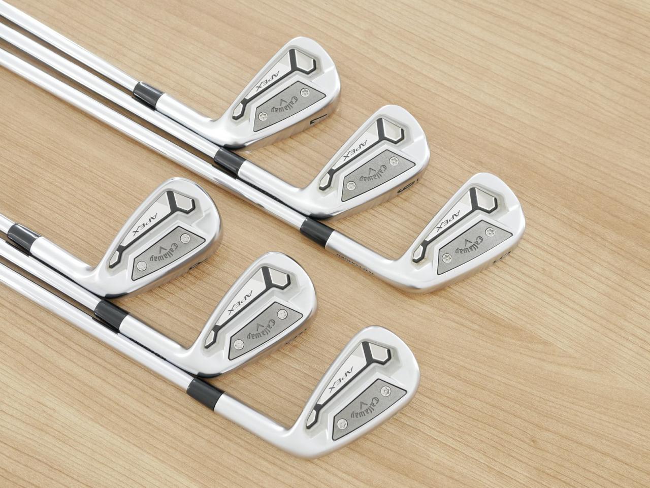 Iron set : Callaway : ชุดเหล็ก Callaway APEX TCB Forged (รุ่นปี 2022) มีเหล็ก 5-Pw (6 ชิ้น) ก้านเหล็ก NS Pro Modus 120 Flex S