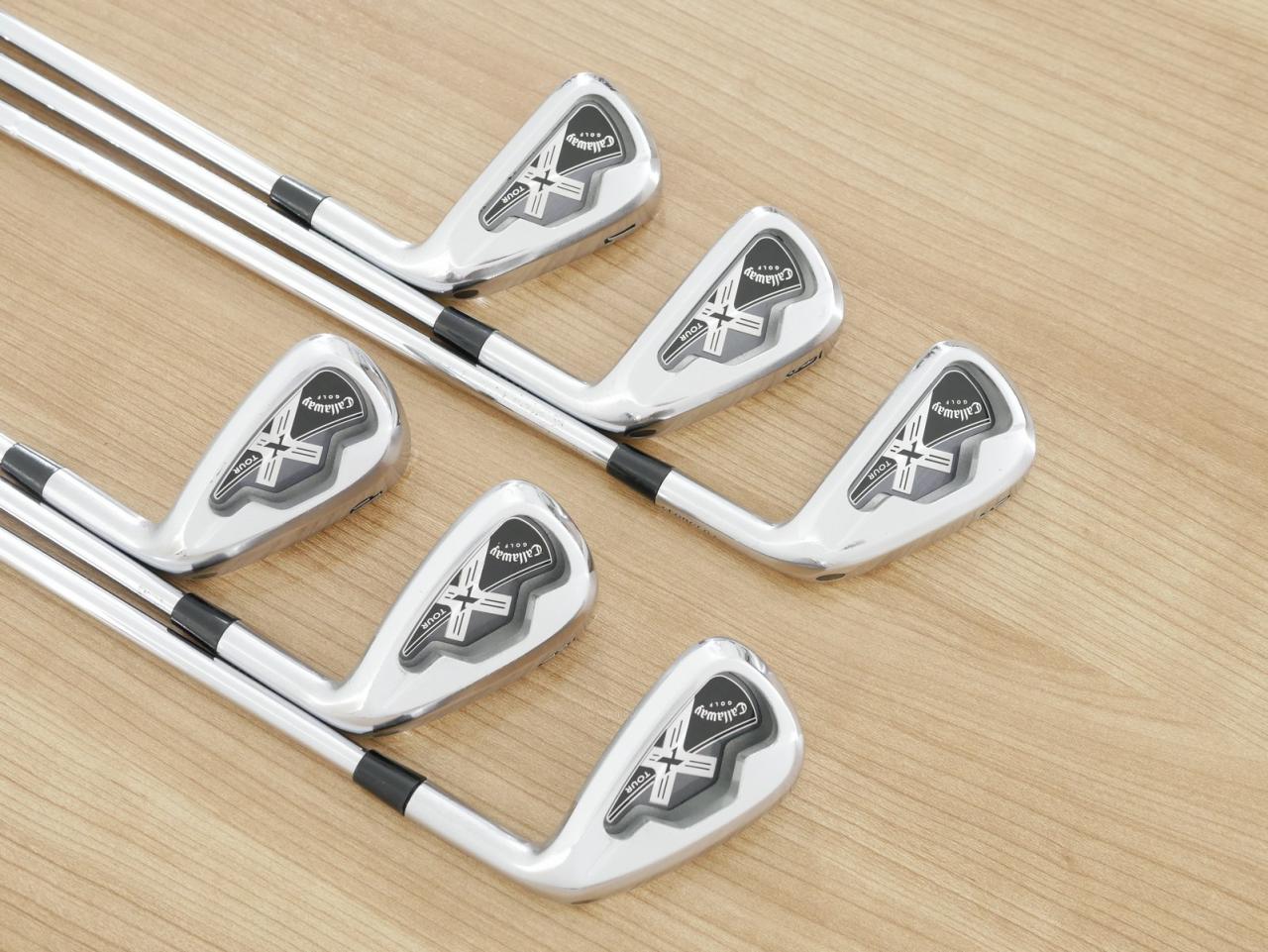 Iron set : Callaway : ชุดเหล็ก Callaway X-Tour (Forged) มีเหล็ก 5-Pw (6 ชิ้น) ก้านเหล็ก NS Pro 990 Flex S
