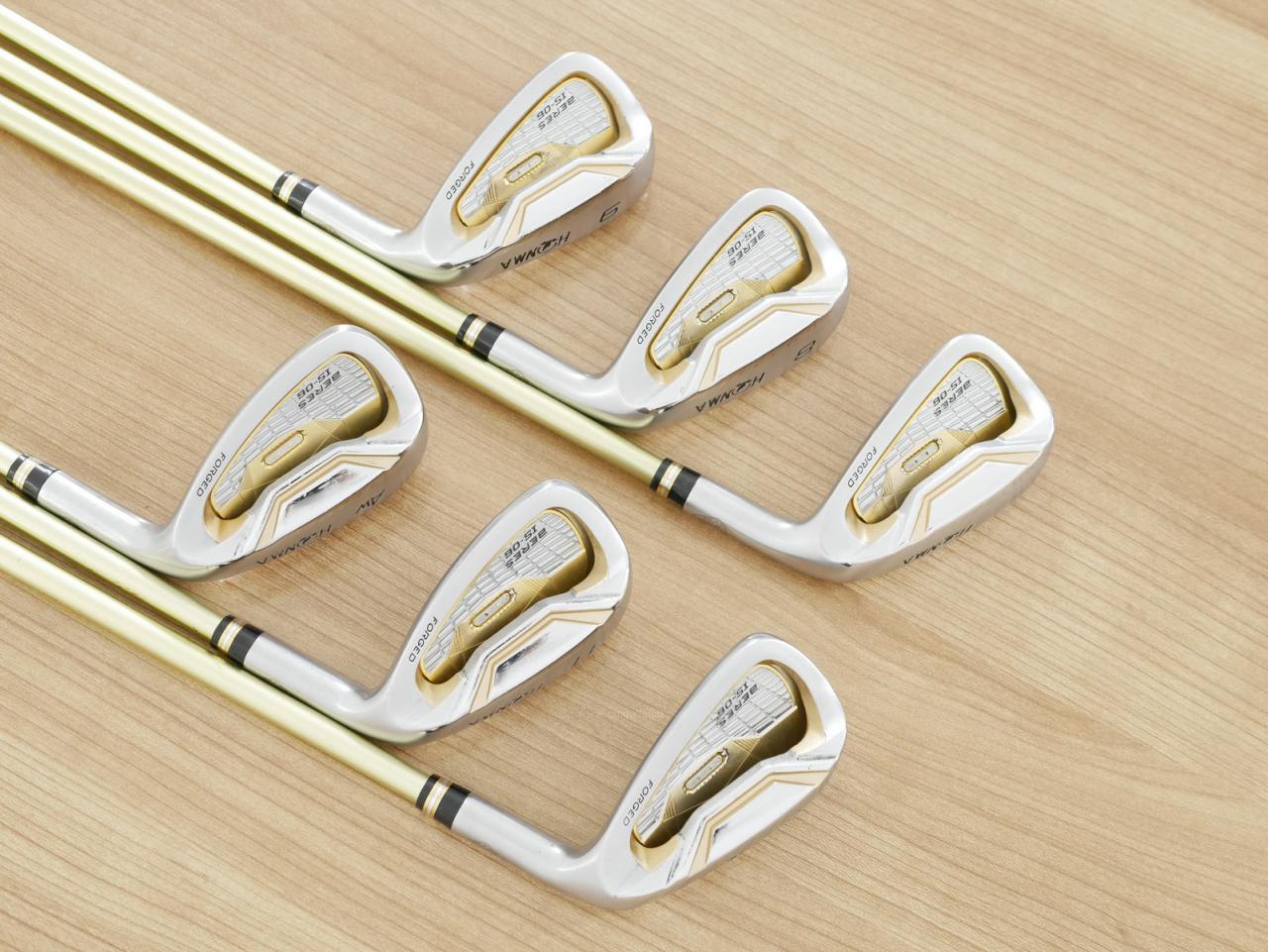 Iron set : Honma : ชุดเหล็ก Honma Beres IS-06 Forged (ปี 2019) มีเหล็ก 7-11,Aw (6 ชิ้น เทียบเท่า 6-Pw,Aw) ก้าน ARMRQ X (47) Flex R (2 ดาว)