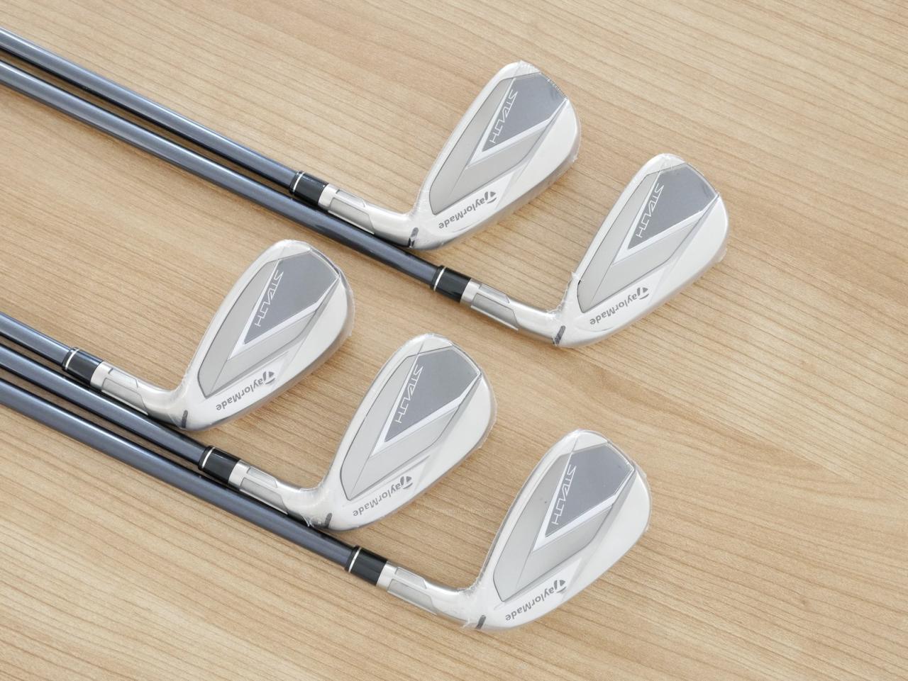 Iron set : Taylormade : **ของใหม่ ยังไม่แกะพลาสติก** ชุดเหล็ก Taylormade Stealth (ออกปี 2022 Japan Spec.) มีเหล็ก 6-Pw (5 ชิ้น) ก้านกราไฟต์ Mitsubishi Tensei TM60 Flex S