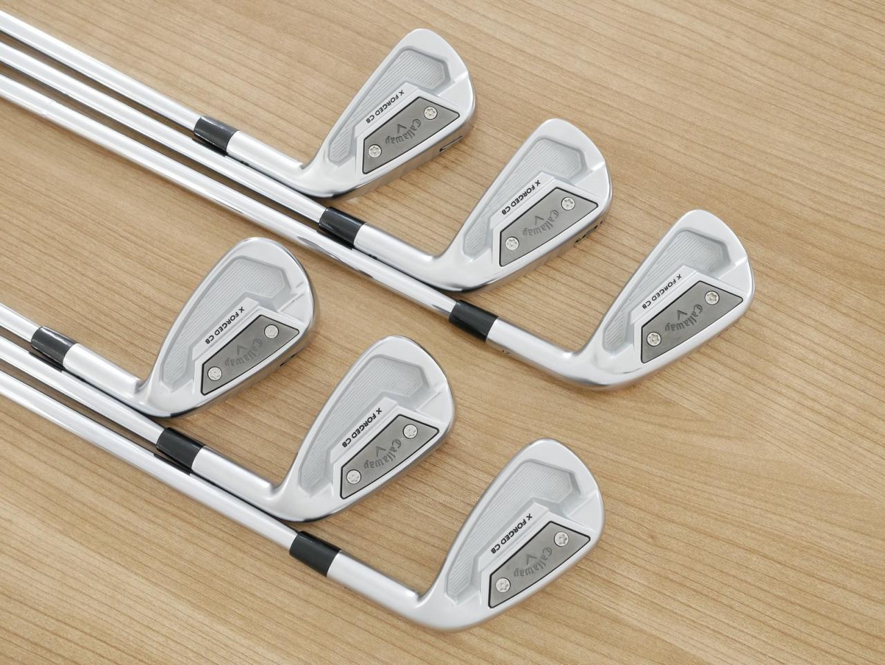 Iron set : Callaway : ชุดเหล็ก Callaway X Forged CB (รุ่นปี 2022) มีเหล็ก 5-Pw (6 ชิ้น) ก้านเหล็ก Dynamic Gold S200