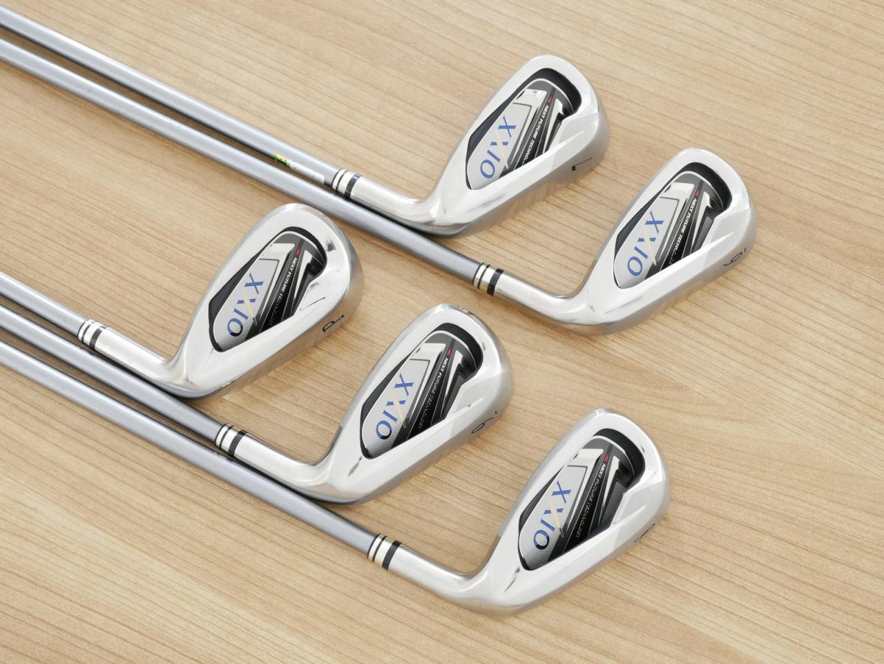 Iron set : XXIO : ชุดเหล็ก XXIO 7 (ตีง่ายมาก ไกล) มีเหล็ก 6-Pw (5 ชิ้น) ก้านกราไฟต์ MP-700 Flex R