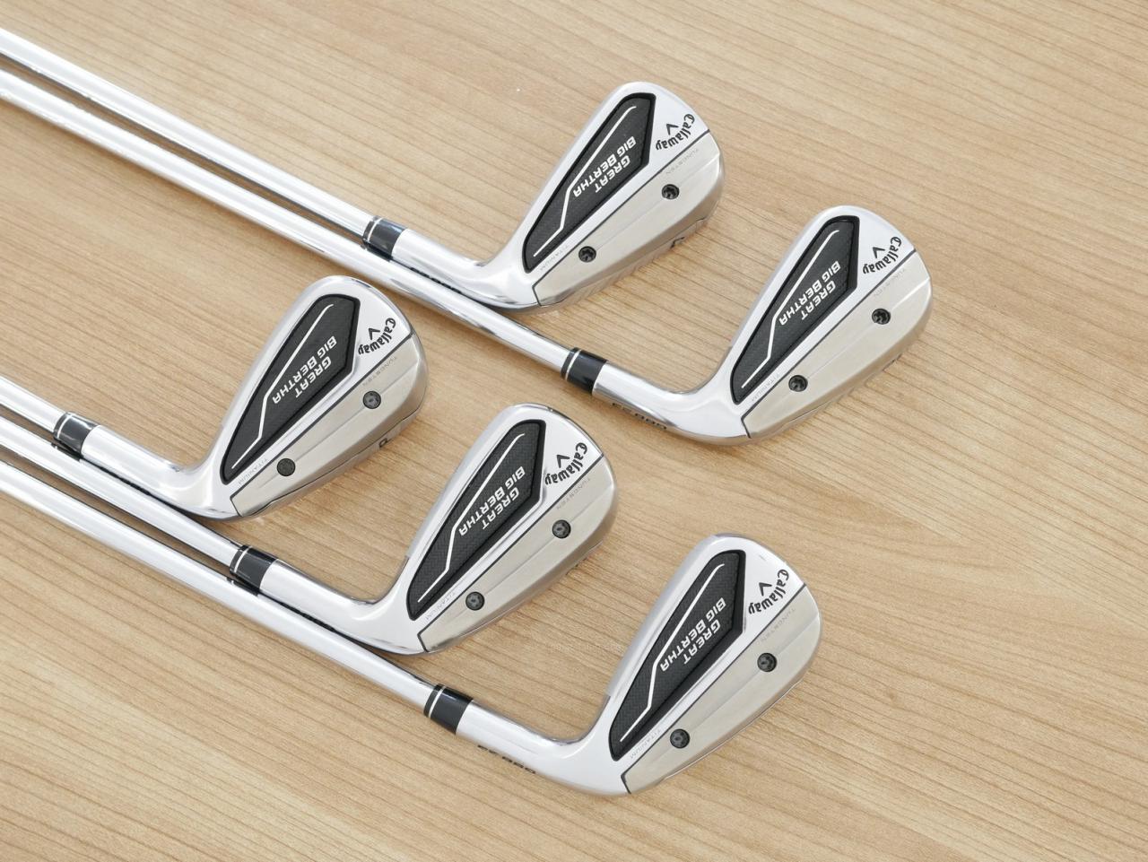 Iron set : Callaway : ชุดเหล็ก Callaway Great Big Bertha (ออกปี 2023 Japan Spec แพงสุด ตีง่ายสุด ไกล) มีเหล็ก 6-Pw (5 ชิ้น) ก้านเหล็ก NS Pro 950 NEO Flex S