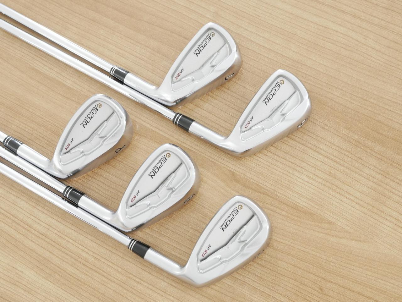 Iron set : Epon : ชุดเหล็ก EPON AF-503 Forged มีเหล็ก 6-Pw (5 ชิ้น) ก้านเหล็ก NS Pro Modus 105 Flex R