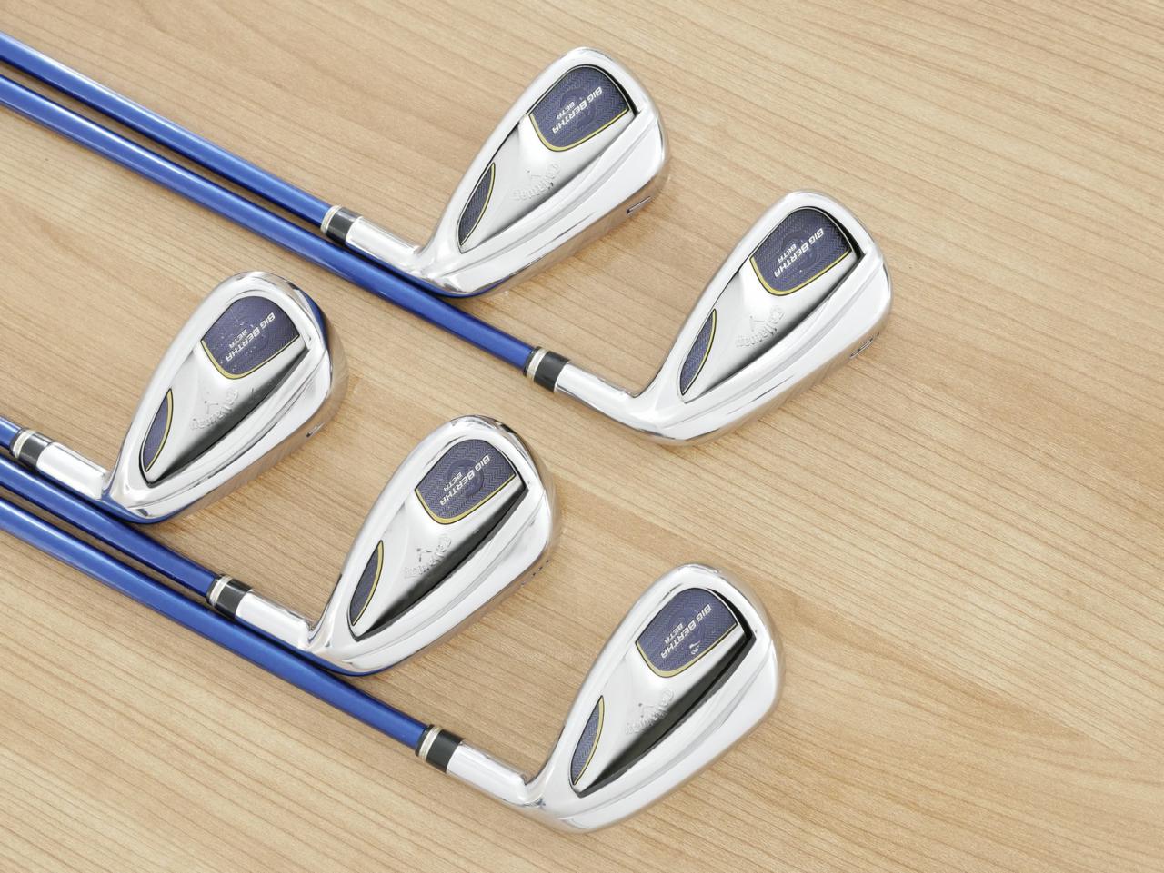 Iron set : Callaway : ชุดเหล็ก Callaway Big Bertha Beta (ปี 2018) มีเหล็ก 6-Pw (5 ชิ้น) ก้านกราไฟต์ Flex R