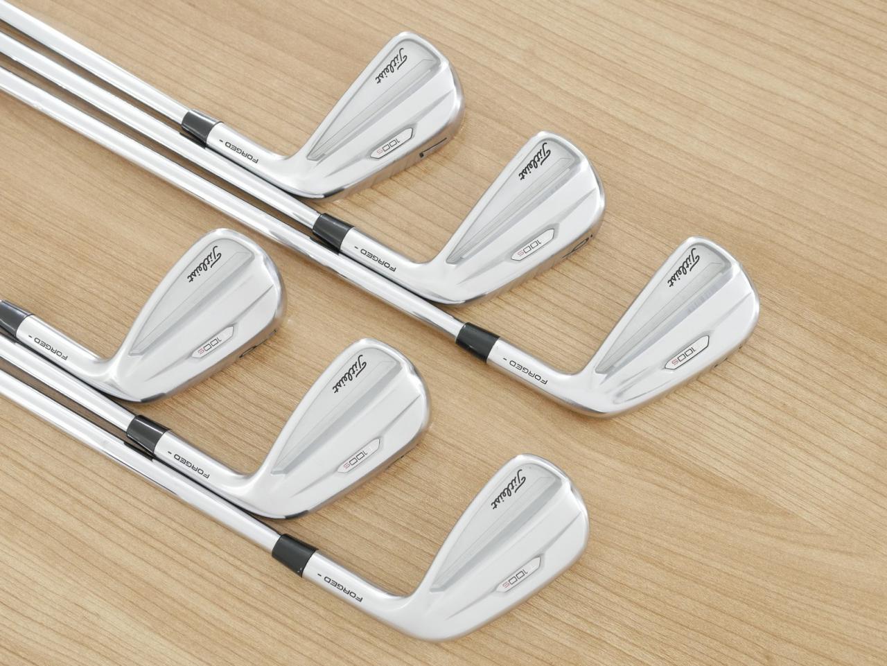 Iron set : Titleist : ชุดเหล็ก Titleist T100S Forged (รุ่นปี 2022) มีเหล็ก 5-Pw (6 ชิ้น) ก้านเหล็ก NS Pro Modus 115 Flex S