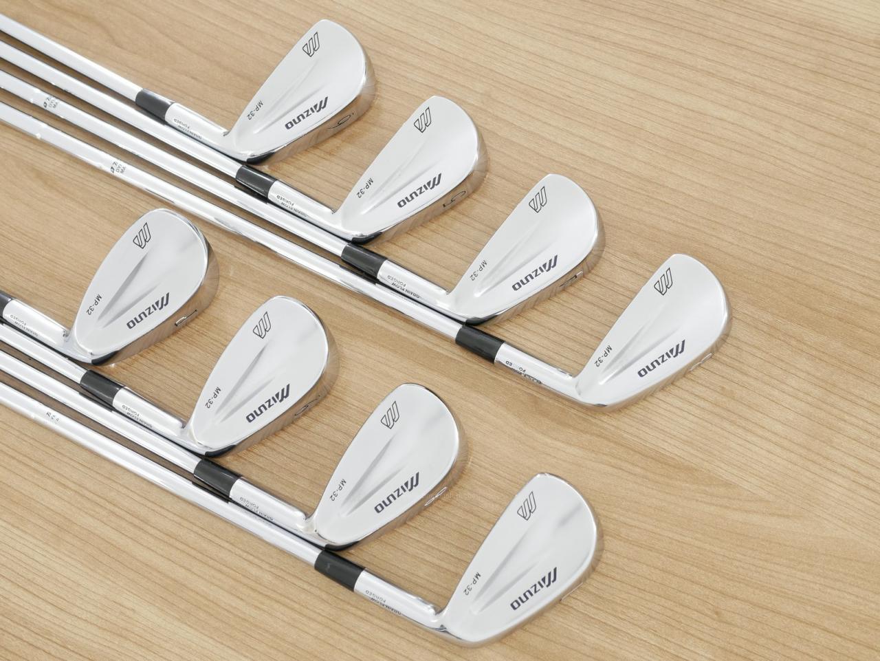 Iron set : Mizuno : ชุดเหล็ก Mizuno MP-32 Forged มีเหล็ก 3-Pw (8 ชิ้น) ก้านเหล็ก Dynamic Gold S200