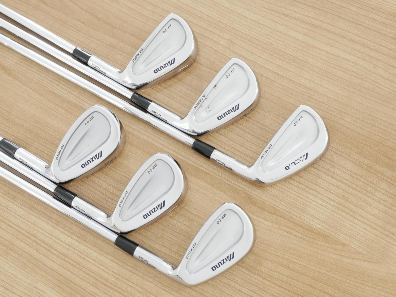 Iron set : Mizuno : ชุดเหล็ก Mizuno MP-60 Forged มีเหล็ก 5-Pw (6 ชิ้น) ก้านเหล็ก NS Pro 950 Flex R