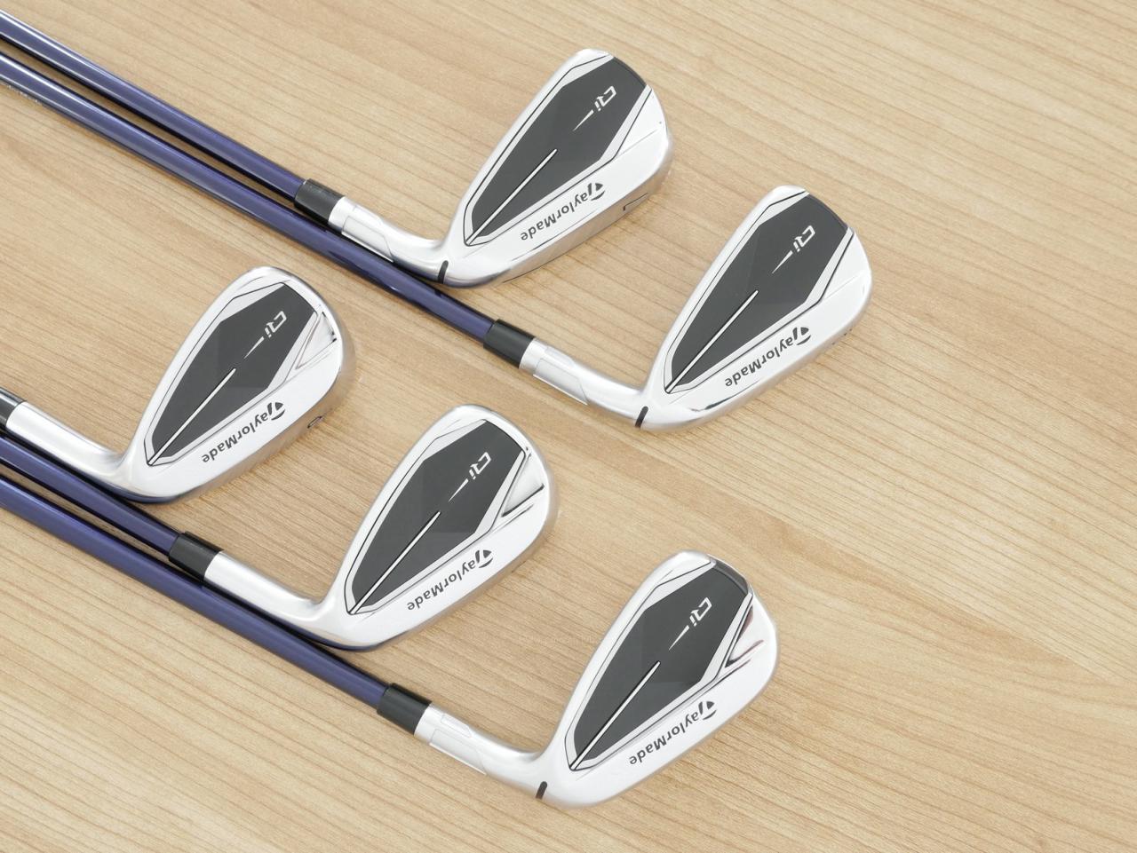Iron set : Taylormade : ชุดเหล็ก Taylormade Qi (ออกปี 2024 Japan Spec.) มีเหล็ก 6-Pw (5 ชิ้น) ก้านกราไฟต์ Mitsubishi Diamana TM60 Flex S