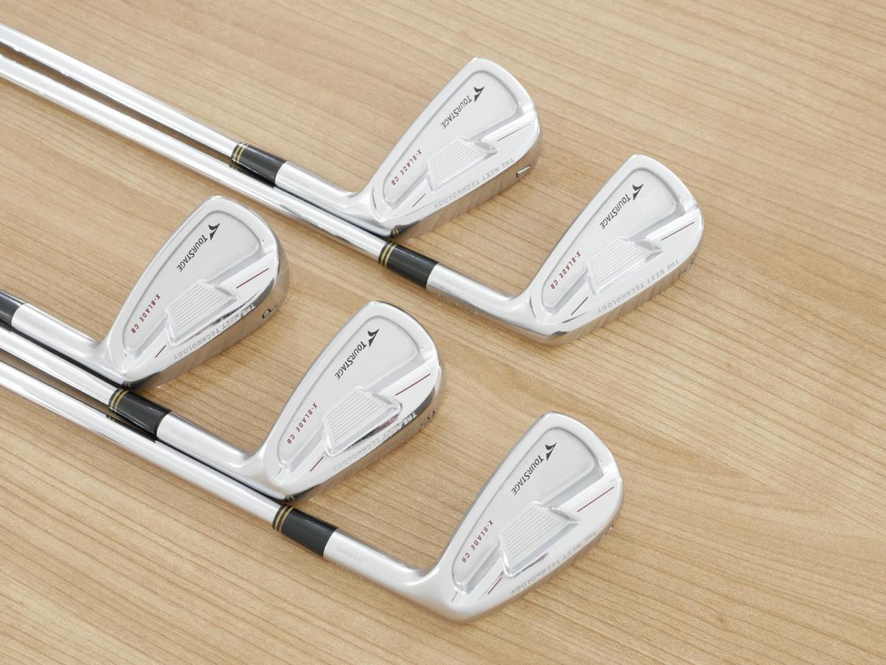 Iron set : Tourstage : ชุดเหล็ก Tourstage X-Blade CB (Forged) มีเหล็ก 6-Pw (5ชิ้น) ก้านเหล็ก NS Pro 950 Flex S