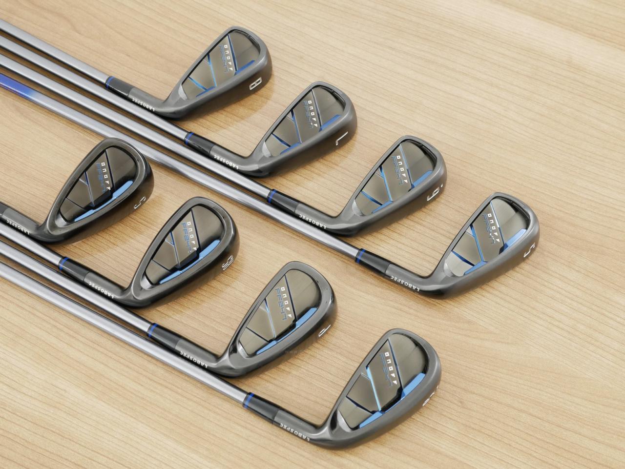 Iron set : Daiwa : ชุดเหล็ก Daiwa Onoff FF-247 (รุ่นล่าสุด หน้าเด้งสุดๆ ตีไกลสุดๆ ง่ายสุดของ Daiwa) มีเหล็ก 5-Pw,As,Sw (8 ชิ้น) ก้านกราไฟต์ Flex R