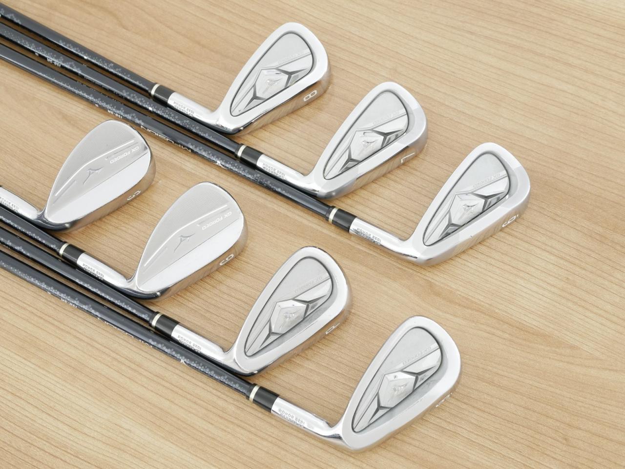 Iron set : Mizuno : ชุดเหล็ก Mizuno GX Forged (ปี 2019) มีเหล็ก 6-Pw,Gw,Sw (7 ชิ้น) ก้านกราไฟต์ Flex SR