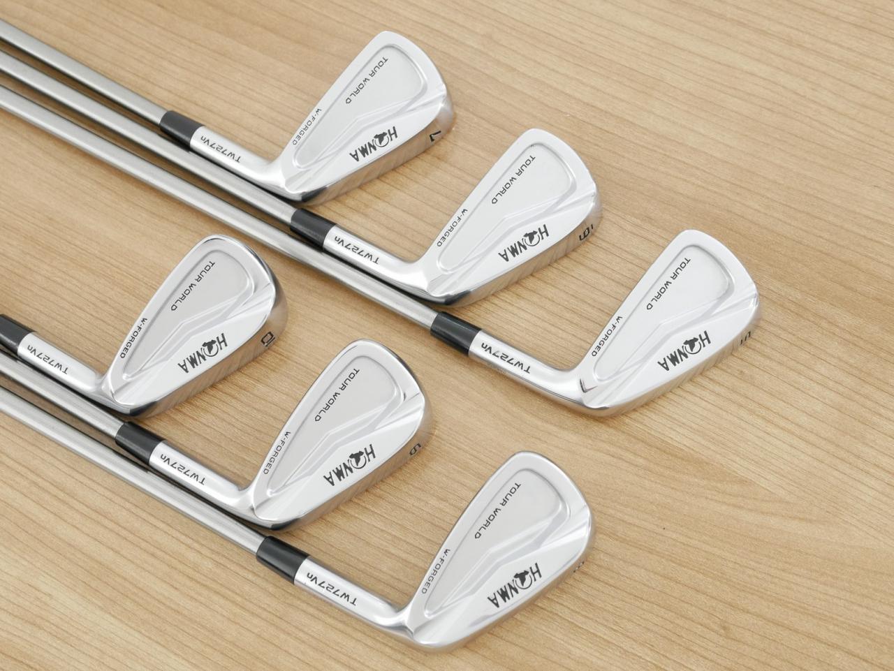 Iron set : Honma : ชุดเหล็ก Honma Tour World TW727VN (Forged ออกปี 2016) มีเหล็ก 5-10 (6 ชิ้น) ก้านกราไฟต์ Honma Vizard IB 95 Flex S