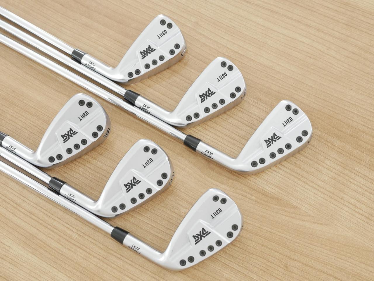 Iron set : PXG : ชุดเหล็ก PXG 0311T GEN 3 Forged (นุ่ม แน่น) มีเหล็ก 5-Pw (6 ชิ้น) ก้านเหล็ก NS Pro ZELOS 8 Flex R