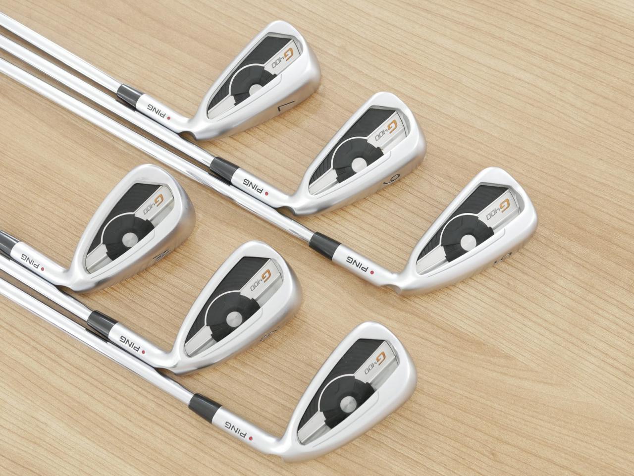 Iron set : Ping : ชุดเหล็ก Ping G400 (ปี 2018 ใบใหญ่ ง่าย ไกล) มีเหล็ก 5-Pw (6 ชิ้น) ก้านเหล็ก Ping AWT 2.0 Lite Flex R
