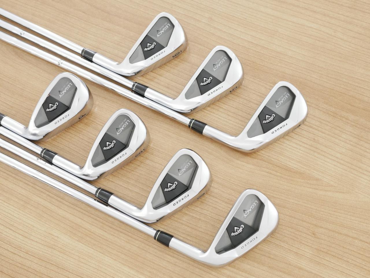 Iron set : Callaway : ชุดเหล็ก Callaway Legacy Black V (Forged) มีเหล็ก 4-Pw (7 ชิ้น) ก้านเหล็ก Flex 