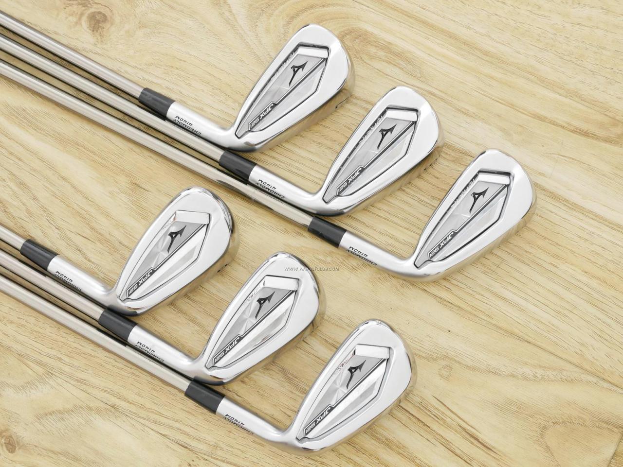 Iron set : Mizuno : ชุดเหล็ก Mizuno JPX 921 Hot Metal (ปี 2022 ตัวท๊อป แน่น ไกล) มีเหล็ก 5-Pw (6 ชิ้น) ก้านกราไฟต์ UST Mamiya RECOIL ESX 460 F3 Flex R