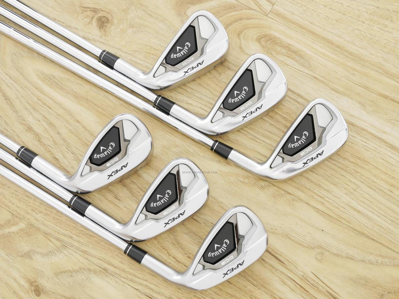 Iron set : Callaway : ชุดเหล็ก Callaway APEX DCB Forged (รุ่นปี 2022) มีเหล็ก 5-Pw (6 ชิ้น) ก้านเหล็ก NS Pro 950 Neo Flex S