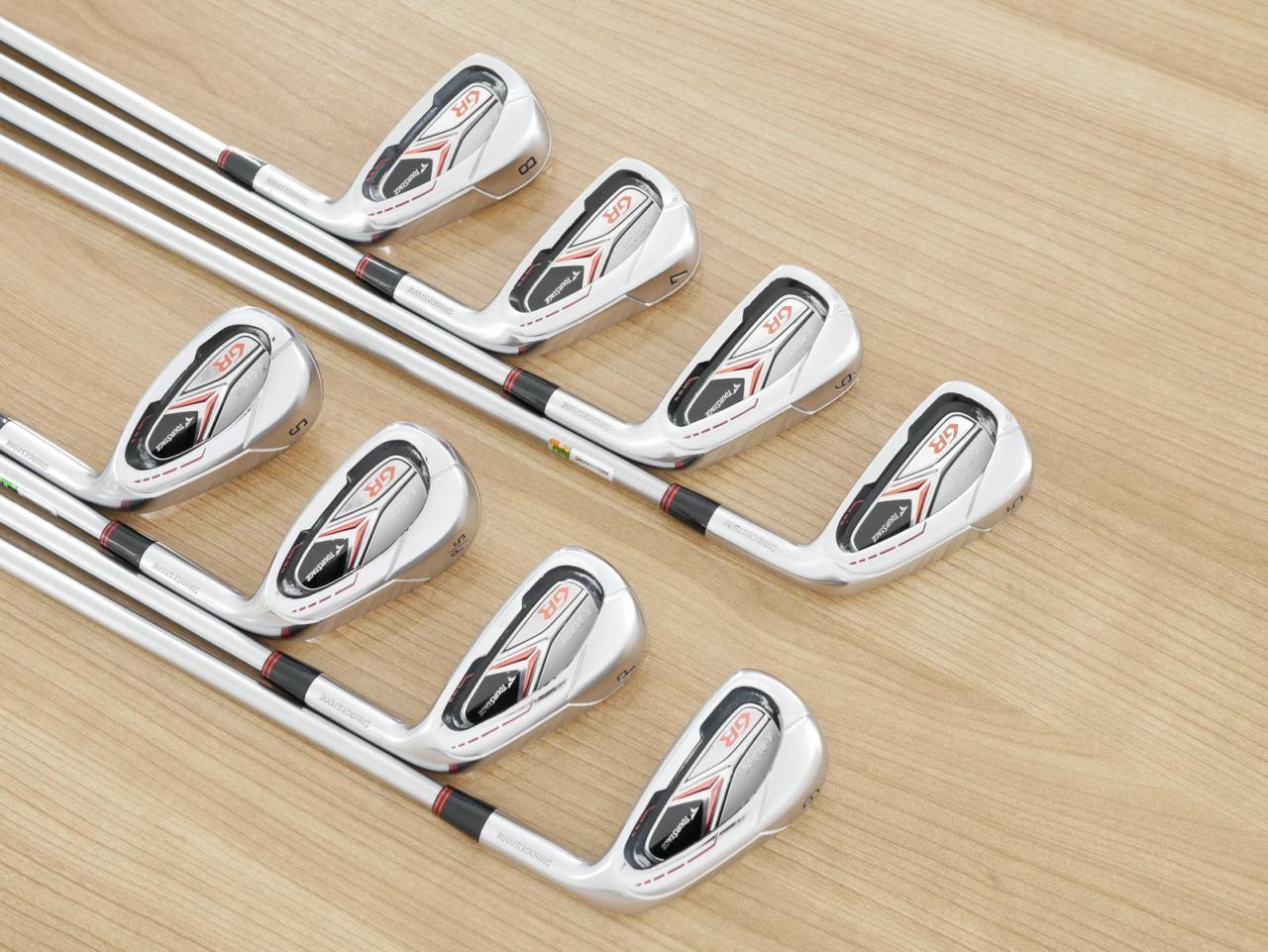 Iron set : Tourstage : ชุดเหล็ก Tourstage X-Blade GR (ใบใหญ่ ตีง่าย) มีเหล็ก 5-Pw,Aw,Sw (8 ชิ้น) ก้านกราไฟต์ Tour AD Flex R